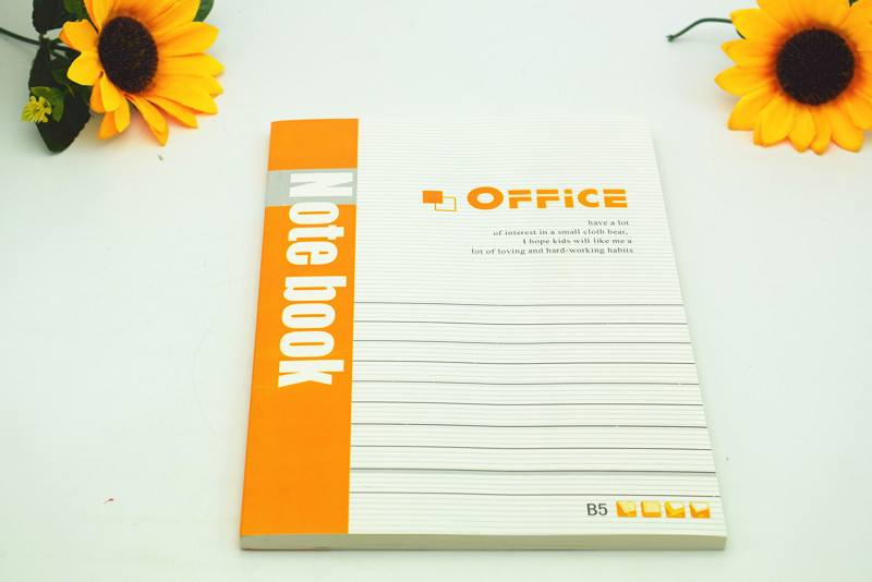 熱銷16K辦公筆記本B5120型辦公膠裝記事本卡鈔本文具用品銷售