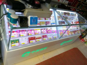 【湖北孝感商場(chǎng)超市便利店煙柜臺(tái)展柜玻璃柜】-